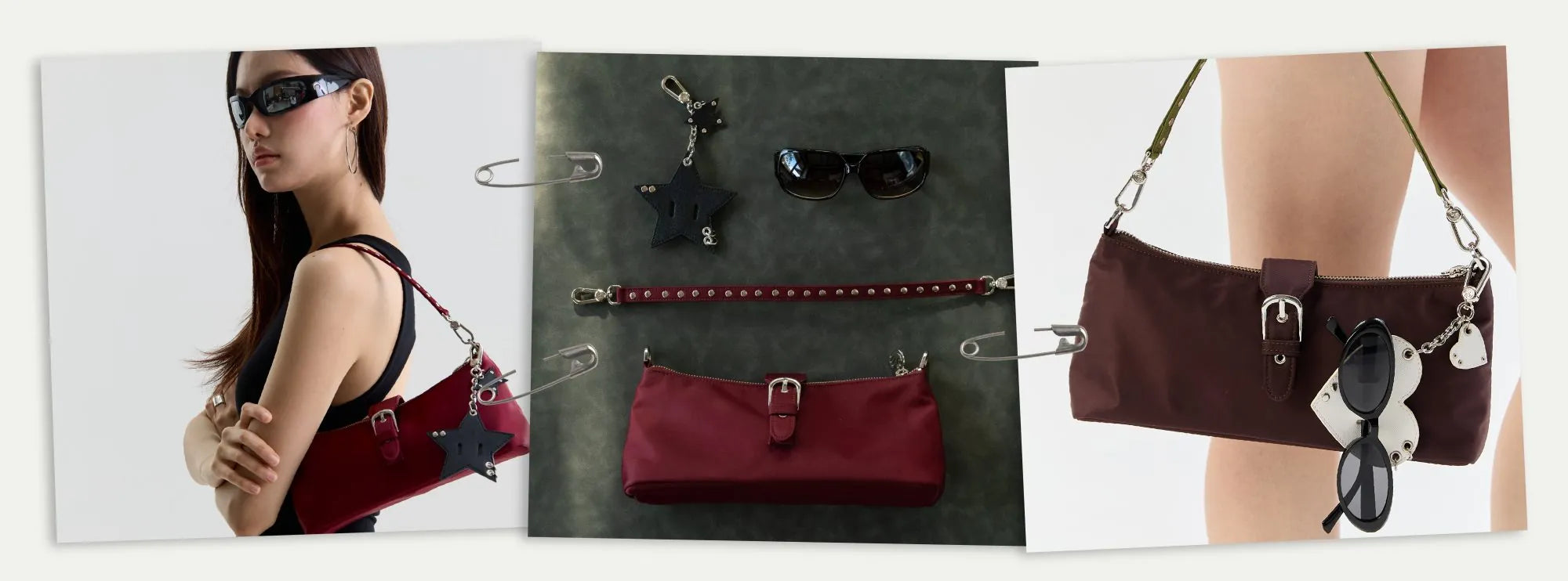 MVOW bags styled three ways